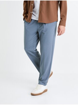 Modré pánské kalhoty Celio Fopick 