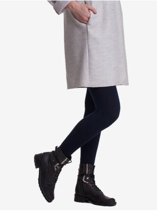 Černé dámské zimní hřejivé punčochové kalhoty 100 DEN Bellinda Winter  