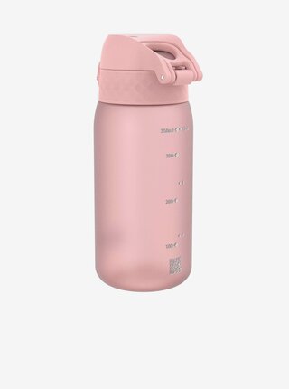 Růžová lahev Ion8 Leak Proof (350 ml)