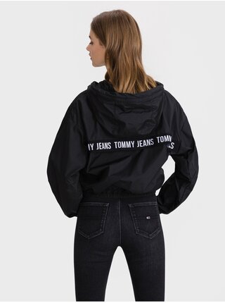 Ľahké bundy pre ženy Tommy Jeans - čierna