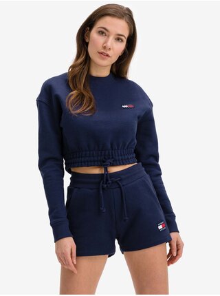 Mikina Super Cropped Badge Tommy Jeans