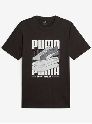 Černé pánské tričko Puma Sneaker