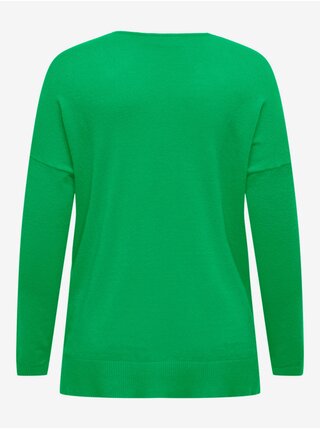 Zelený dámsky ľahký sveter ONLY CARMAKOMA Ibi