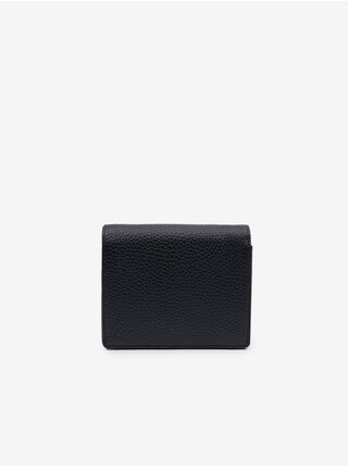 Černá dámská malá kožená peněženka KARL LAGERFELD