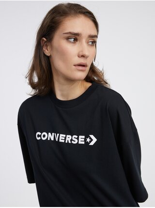 Černé dámské oversize tričko Converse