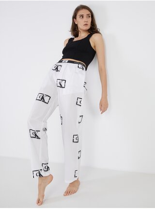 Pyžamká pre ženy Calvin Klein Underwear - biela