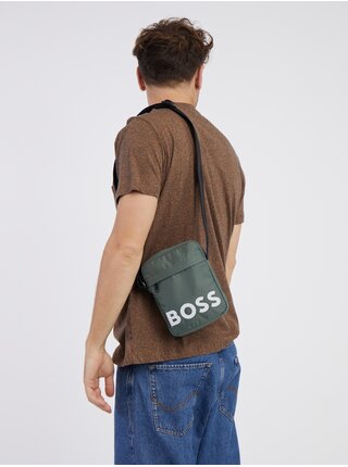 Zelená pánská taška přes rameno Hugo Boss Catch 2.0