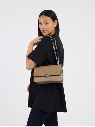 Hnědá crossbody kabelka Bessie London