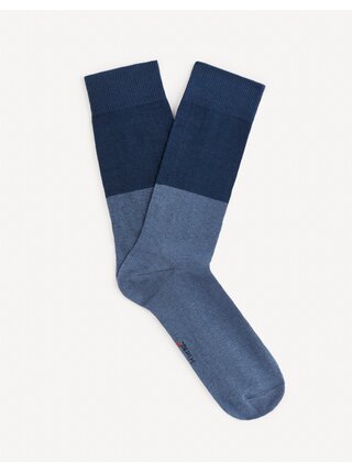 Modré pánské ponožky Celio Fiduobloc 
