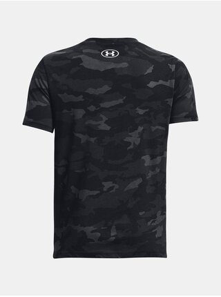 Čierne chlapčenské vzorované tričko Under Armour Sportstyle
