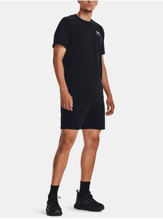 Čierne kraťasy Under Armour UA Essential Fleece Shorts