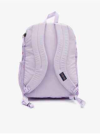Světle fialový dámský vzorovaný batoh Jansport Big Student
