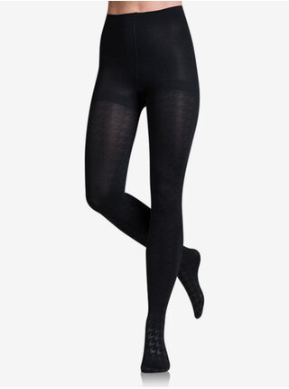 Černé dámské zimní hřejivé punčochové kalhoty Bellinda WINTER 100 DEN   