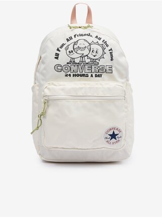 Krémový dámský batoh Converse Go 2 Backpack