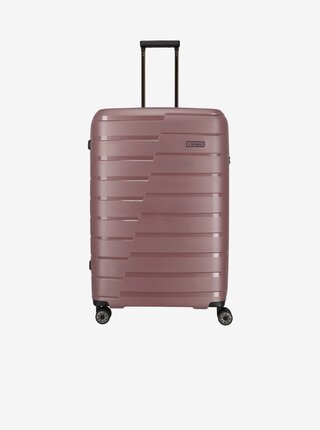 Růžový cestovní kufr Travelite Air Base L   