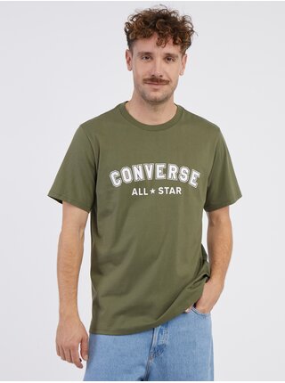 Khaki unisex tričko Converse Go-To All Star