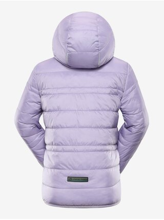 Fialová detská obojstranná zimná bunda ALPINE PRE EROMO