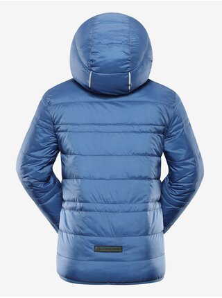 Modrá detská obojstranná zimná bunda ALPINE PRE EROMO 