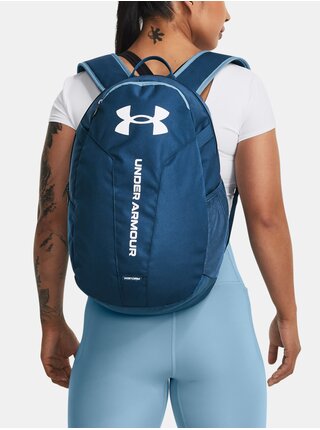 Modrý unisex sportovní batoh Under Armour UA Hustle Lite Backpack  