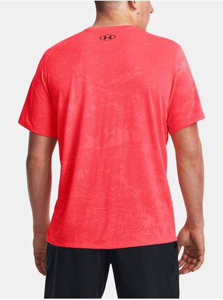Červené pánske športové tričko Under Armour UA Tech Vent Jacquard SS