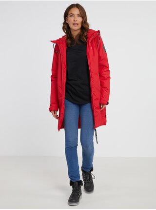 Červený dámský kabát SAM 73 Gretchen
