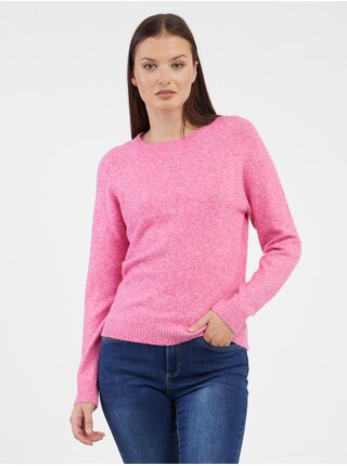 Ružový dámsky sveter VERO MODA Doffy
