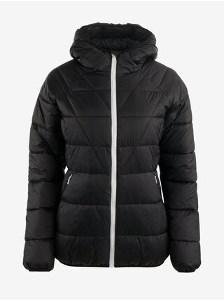Černá dámská prošívaná zimní bunda ALPINE PRO LIOMA   