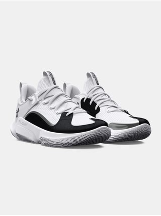 Čierno-biele pánske športové tenisky Under Armour Futr X 3