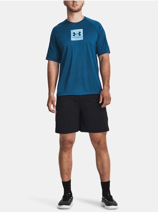 Tmavomodré športové tričko Under Armour UA Tech Prt Fill SS