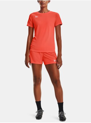 Oranžové dámske športové tričko Under Armour Challenger