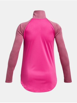 Růžové holčičí sportovní tričko Under Armour Tech 