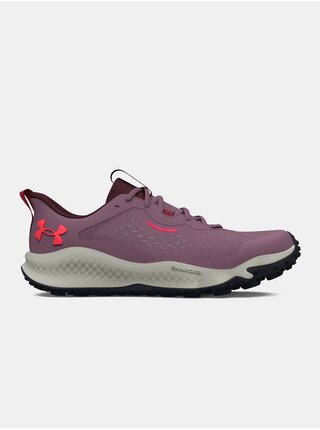 Fialové dámske outdoorové tenisky Under Armour Charged Maven