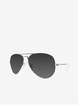 Pánské sluneční brýle s obroučkami ve stříbrné barvě VANS