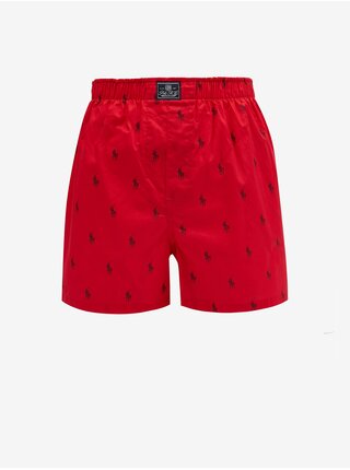 Sada tří pánských trenýrek v červené, modré a zelené barvě Ralph Lauren