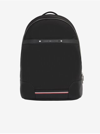 Černý pánský batoh Tommy Hilfiger Central Backpack
