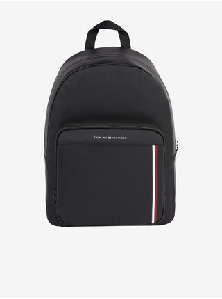 Černý pánský batoh Tommy Hilfiger Pique Backpack