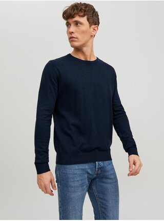 Tmavě modrý pánský svetr Jack & Jones Emil