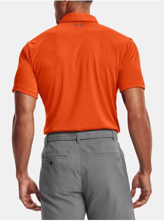 Oranžové pánske športové polo tričko Under Armour Tech Polo