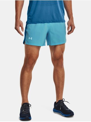 Svetlomodré športové kraťasy Under Armour UA LAUNCH 5'' SHORT