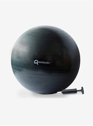 Černý gymnastický míč 85 cm Worqout Gym Ball