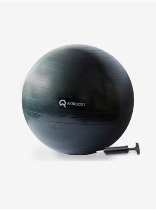 Černý gymnastický míč 65 cm Worqout Gym Ball