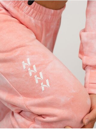 Ružové dámske vzorované tepláky NEBBIA Re-fresh Women's Sweatpants