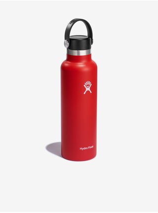 Červená nerezová termofľaša Hydro Flask Standard Mouth Flex Cap (621 ml) 