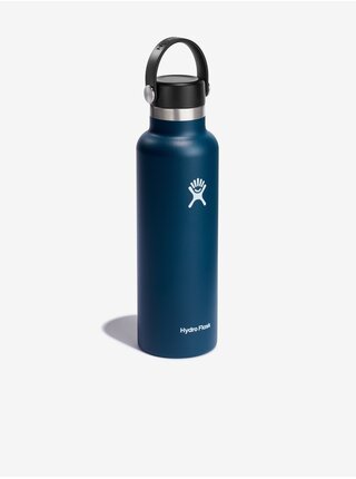 Tmavě modrá nerezová termolahev Hydro Flask Standard Mouth Flex Cap (621 ml) 