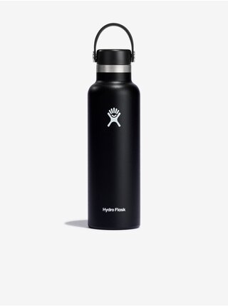 Čierna nerezová termofľaša Hydro Flask Standard Mouth Flex Cap (621 ml)