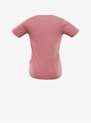 Růžové dámské tričko ALPINE PRO Gorena
