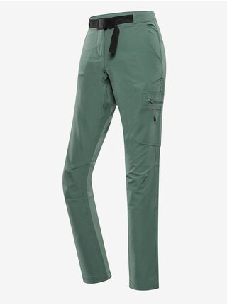 Zelené dámské outdoorové kalhoty ALPINE PRO Corba 