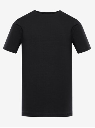 Černé pánské basic tričko NAX GARAF 