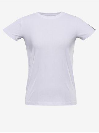 Bílé dámské basic tričko NAX DELENA 
