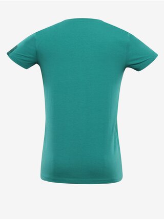Zelené dámske basic tričko NAX DELENA 